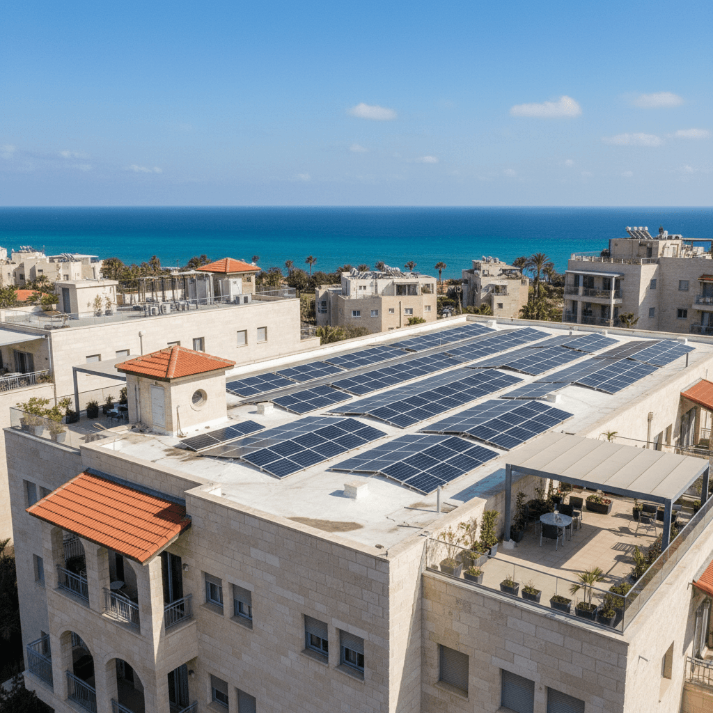 מערכות סולאריות בבניינים משותפים: המדריך המלא לוועדי בתים