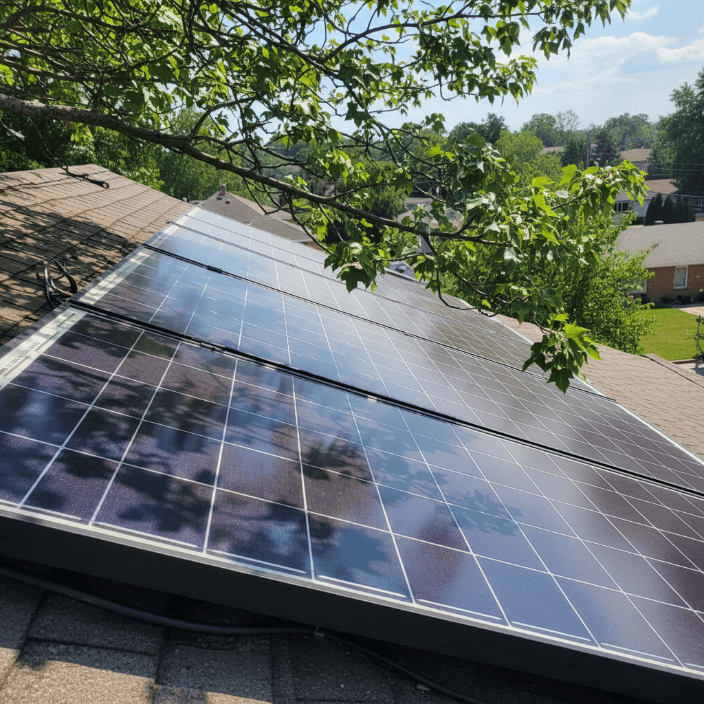 השפעת הצללות על תפוקת המערכת הסולארית: למה אופטימייזרים הם רכיב חובה?