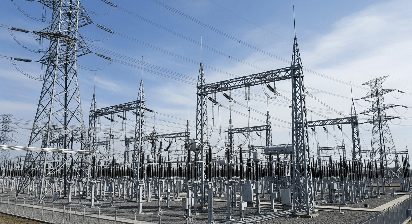 תשתית רשת החשמל בישראל — עמודי חשמל וקווי מתח גבוה